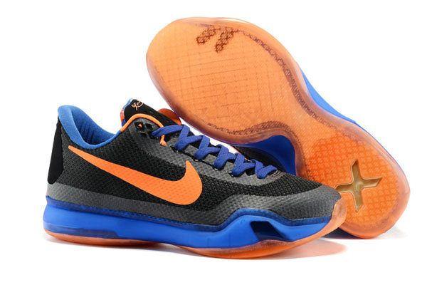 Nike Kobe X 10 Away Black Blue Orange